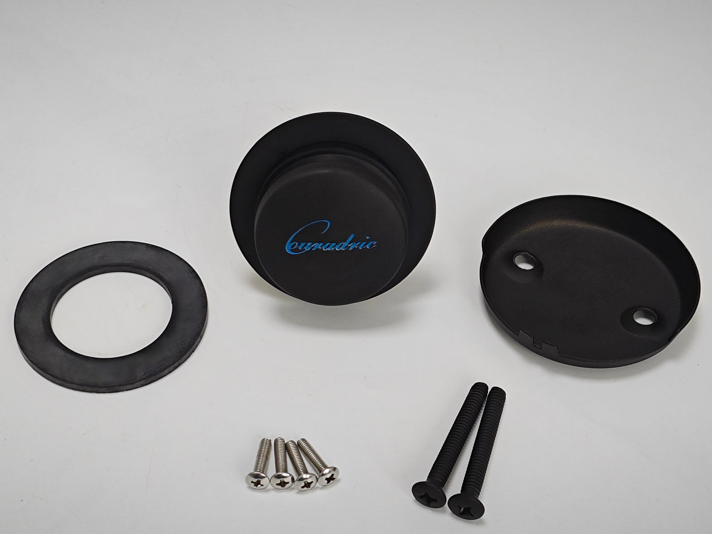 Couradric Bathtub Drain Installations and Bath plumbing fixtures with Two-Hole Overflow