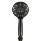 Couradric Shower and Tub Faucet Set - with Tub Spout (Valve Included), Black Shower Head and Handle Set with Handheld,Matte Black