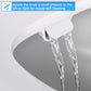 Couradric White Elongated Bidet Toilet Seat
