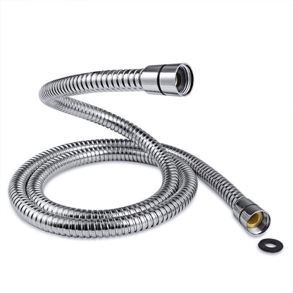 Couradric Shower Hose,  Stainless Steel Showerhead Hose with G1/2 Universal Brass Connector,
