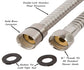 Couradric Shower Hose,  Stainless Steel Showerhead Hose with G1/2 Universal Brass Connector,