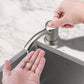 Couradric Soap Dispenser for Kitchen Sink and Tube Kit, 39" Tube Connects Directly to Soap Bottle, No More Refills (Brushed Nickel No Bottle)