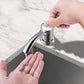 Couradric Soap Dispenser for Kitchen Sink and Tube Kit, 39" Tube Connects Directly to Soap Bottle, No More Refills (Brushed Nickel No Bottle)