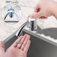 Couradric Soap Dispenser for Kitchen Sink and Tube Kit, 39" Tube Connects Directly to Soap Bottle, No More Refills (Brushed Nickel No Bottle)