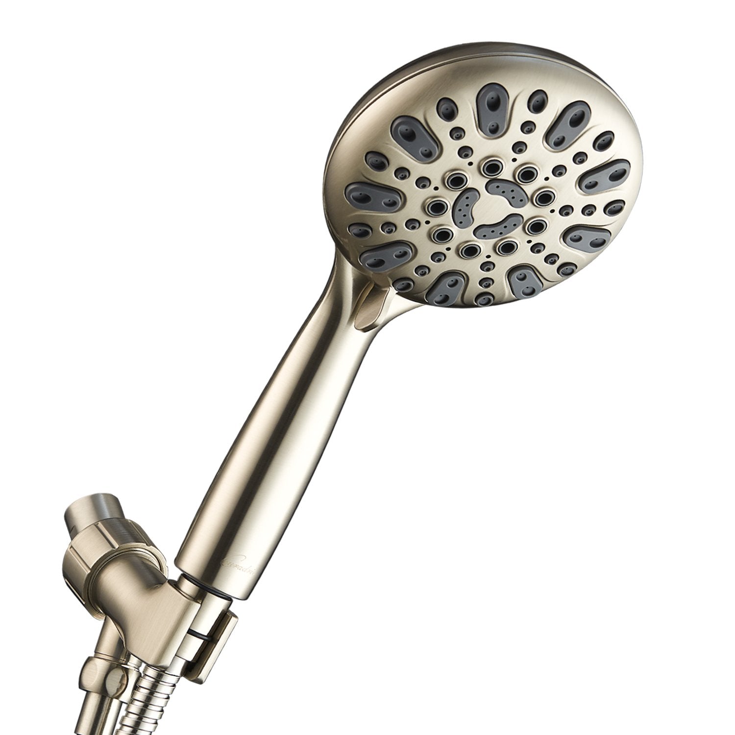 Shower Wand Holder with Round Cover Connecting Hose Shower Hand Bracke