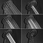Couradric Handheld Shower Head, 6" Brushed Nickel Face 6 Spray Setting Shower Head with High Pressure, Brass Swivel Ball Mount and Extra Long Flexible Stainless Steel Hose 4.7 out of 5 stars    1,750 ratings
